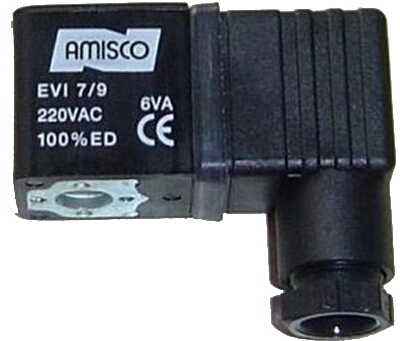 意大利AMISCO 電磁閥線圈 EVI 7/9 24VDC 6.5W 內(nèi)孔9MM